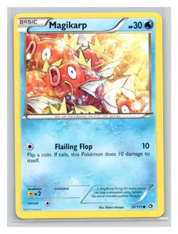 Pokemon TCG Magikarp 30/113 Legendary Treasures Normal LP - Image 1