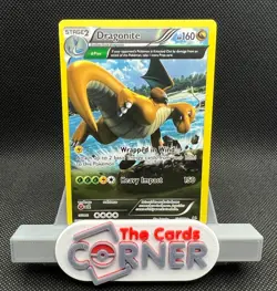 Dragonite Reverse Holo 52/108 Pokemon XY Roaring Skies LP - Image 1