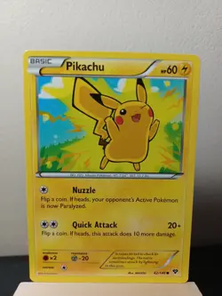 Pikachu [MP] - Pokemon TCG XY Base Set 42/146 [Common] - Image 1