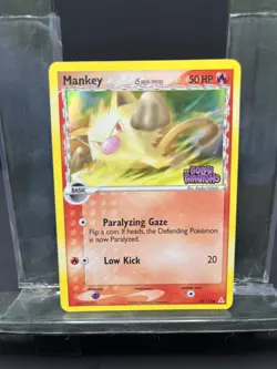 Mankey (Delta Species) 70/110 Holon Phantoms Reverse Holo - Pokemon TCG - LP - Image 1