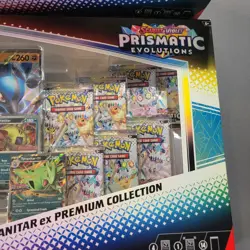 Pokemon TCG Scarlet And Violet Prismatic Evolutions Set Of Two New In Box - Image 5