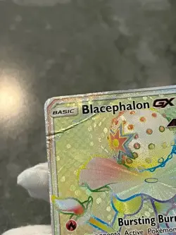 Pokemon TCG Blacephalon GX 219/214 Lost Thunder Rainbow Secret Rare DMG - Image 5