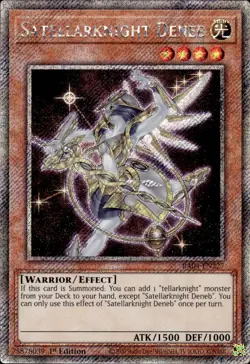Satellarknight Deneb - Platinum Secret Rare 1st Edition RA04-EN227 - NM - YuGiOh - Image 1