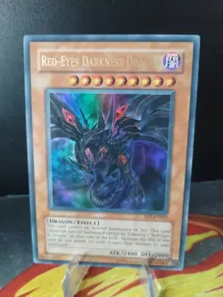 Yu-Gi-Oh! TCG Red-Eyes Darkness Dragon Structure Deck SD1-EN001 Unlimited Ultra - Image 1