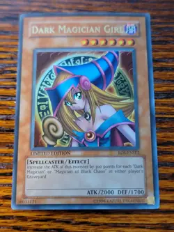 Lightly Played Dark Magician Girl RDS-ENSE2 Limited Edition Ultra Rare YuGiOh - Image 1