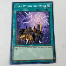 yugioh Dark World Dark World Lightning Sr13-en030 1st Edition Common - Image 1