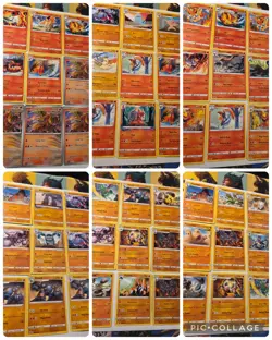 Pokemon Trading Card Game fire & fighting type rares Tcg 2021-2023 - Image 1