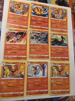 Pokemon Trading Card Game fire & fighting type rares Tcg 2021-2023 - Image 3