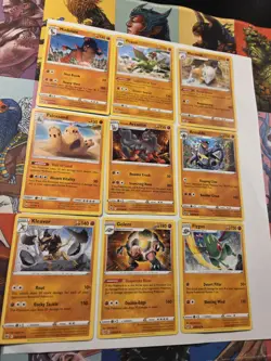 Pokemon Trading Card Game fire & fighting type rares Tcg 2021-2023 - Image 5