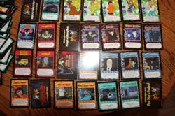 HUGE LOT 100 + Scooby Doo Expandable Card Game Trading Cards 2000 Shaggy Dooby - Image 4