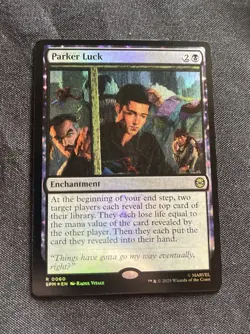 MTG FOIL Parker Luck - Marvel's Spider-Man #060 - Image 1