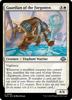 Guardian of the Forgotten (REGULAR) x1 - MTG Modern Horizons 3 MH3 #28 - Image 1