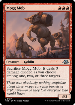 Mogg Mob (REGULAR) x1 - MTG Modern Horizons 3 MH3 #127 - Image 1