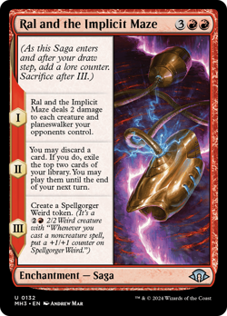 Ral and the Implicit Maze (REGULAR) x1 - MTG Modern Horizons 3 MH3 #132 - Image 1