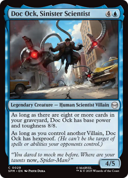 Doc Ock, Sinister Scientist (FOIL) x1 - MTG Marvel's Spider-Man SPM #29 - Image 1