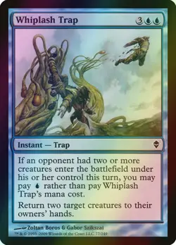 MTG Whiplash Trap Foil ** Zendikar ** English - Image 1