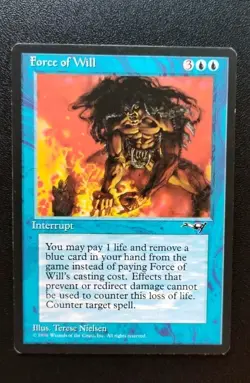 Force Of Will Alliances MTG - See Video/Photos - Image 3