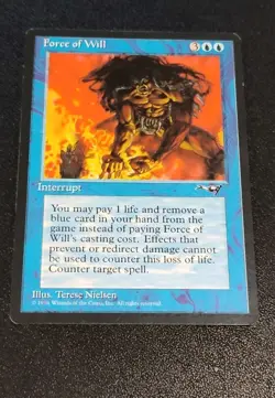 Force Of Will Alliances MTG - See Video/Photos - Image 4