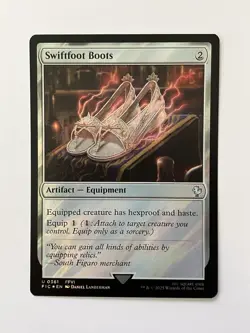Swiftfoot Boots Surge Foil - FIC 0361 NM - MTG Magic - Image 1