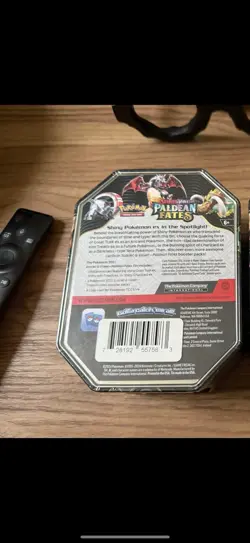 Sealed Pokemon Paldean Fates Charizard Tin! - Image 2