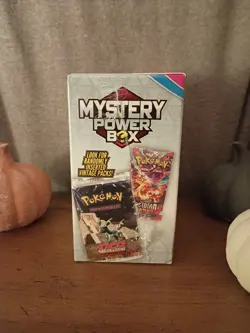 Pokemon MYSTERYPOWER BOX (5 Booster Packs) *Sealed* Exclusive Pack Seeded 1:10 - Image 3