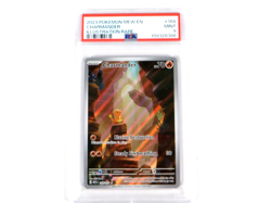 2023 POKEMON MEW EN-151 ILLUSTRATION RARE #168 CHARMANDER PSA 9 - Image 1
