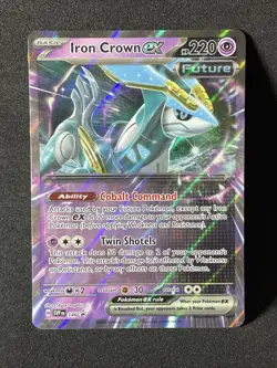 2024 Pokemon TCG Iron Crown ex Scarlet & Violet Black Star Promo #146 Holo - Image 1