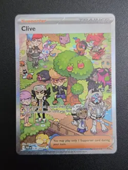 Pokemon TCG Clive 236/091 Sv: Paldean Fates Holo Full Art English - Image 1