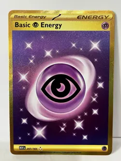 Basic Psychic Energy 207/165 Hyper Rare Gold Scarlet & Violet 151 Pokemon X2 Lot - Image 2