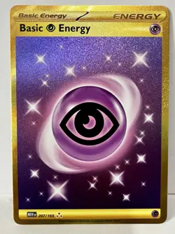 Basic Psychic Energy 207/165 Hyper Rare Gold Scarlet & Violet 151 Pokemon X2 Lot - Image 4