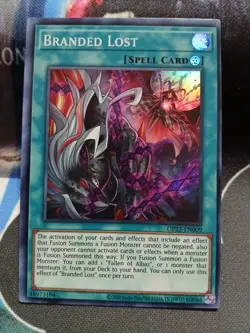 Yugioh Branded Lost Super Rare OP22-EN009 Near Mint - Image 1