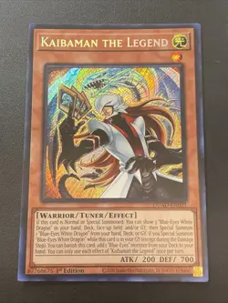 Yugioh Card TCG Kaibaman the Legend DUAD-EN021 Duelist's Advance Secret Rare NM - Image 1