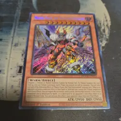 Yugioh Master Peace, the True Dracoverlord DOOD-EN018 Secret Rare 1st Edition NM - Image 1