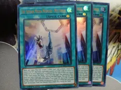 Yugioh Sky Striker Mecha Modules - Multirole X3 Ultra MAMA-EN012 1st NM Playset - Image 1