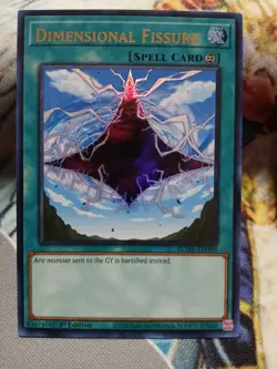 Yugioh Dimensional Fissure Ultra Rare BLMR-EN088 1st Edition Near Mint - Image 1