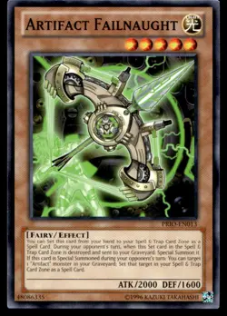 Artifact Failnaught Primal Origin PRIO-EN013 MP YuGiOh TCG | Buy 10 Get 10 Free - Image 1