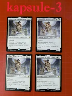 4x Linden, the Steadfast Queen | Throne of Eldraine | MTG Magic Cards - Image 1