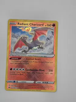 Pokemon TCG Radiant Charizard Crown Zenith Holo Ultra Rare Card 020/159 - Image 1