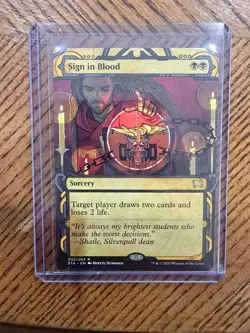 Sign in Blood - Strixhaven: Mystical Archives Regular - MTG card - Image 1