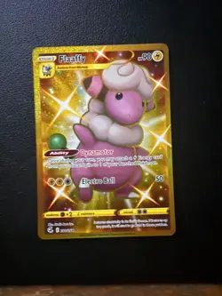 Flaffy Gold Secret Rare Full Art 280/264 Fusion Strike Pokemon Card NM/M - Image 1