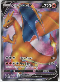 Charizard V - Promo SWSH: Sword & Shield Promo Cards SWSH050 LP-NM - Image 1