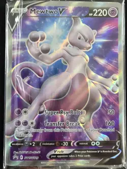 Mewtwo V SWSH229 SWSH: Sword & Shield Promo Cards Holo - Image 3
