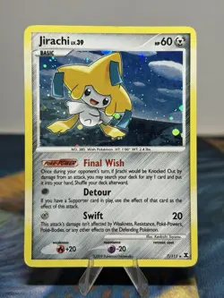Jirachi Lv. 39 7/111 Holo Rare Rising Rivals Pokemon TCG 2009 Card - Image 1