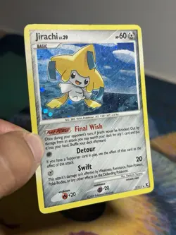 Jirachi Lv. 39 7/111 Holo Rare Rising Rivals Pokemon TCG 2009 Card - Image 4