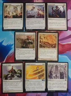 8x MTG Mono White Instant Cards! NM Mint! (8 Cards). Ships Fast! - Image 1