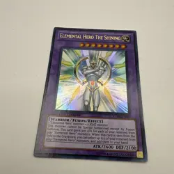 Elemental Hero The Shining YG06-EN001 Yu-Gi-Oh! GX Manga Promotional Cards MP - Image 1