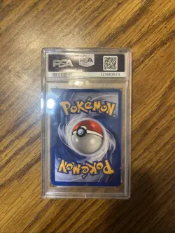 2000 PM Neo Genesis Lugia Holo PR #9 Pokemon Card PSA 1 - Image 2