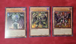 Yubel 3 Card Set/ All Gold Letter Ultra Rares BLC1-EN029/ Yu-Gi-Oh! - Image 1