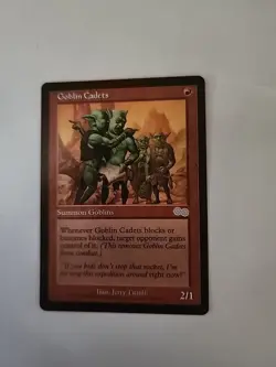 Goblin Cadets Urza's Saga 189 MTG NM - Image 1