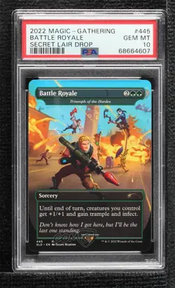 Secret Lair x Fortnite - Battle Royale Magic: Drop Series PSA 10 GEM MT - Image 1